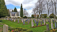 Der Friedhof in Zschorlau